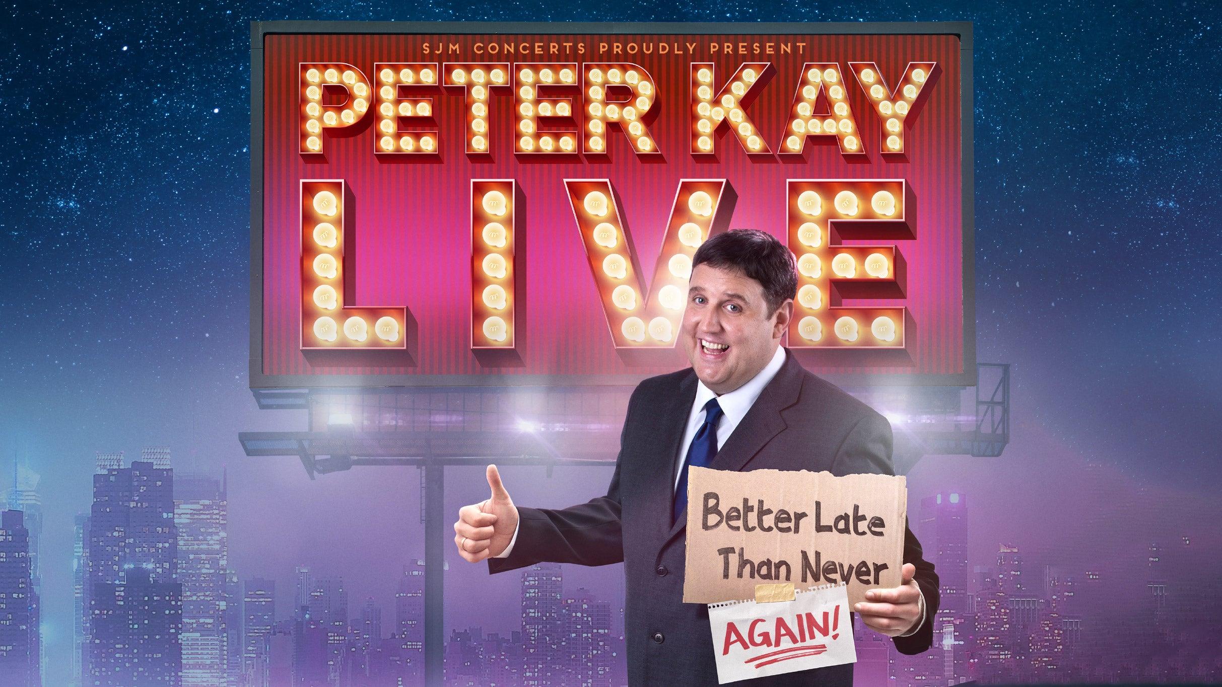 Venue Premium Tickets - Peter Kay