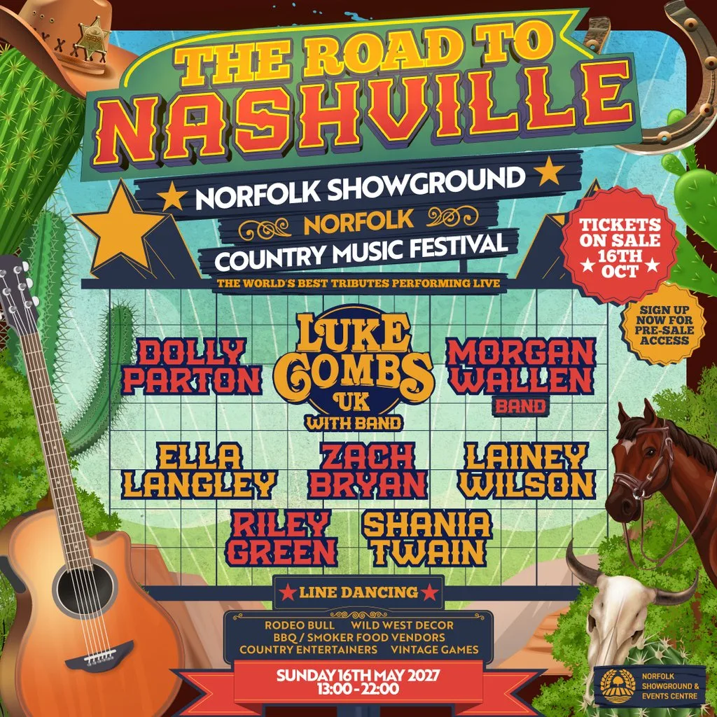 Road to Nashville Outdoor Festival 2027 | Norfolk Showground at Norfolk Showground