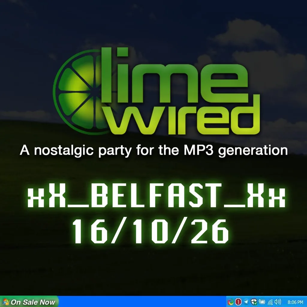 LIMEWIRED: A 2000s Nostalgia Party - Belfast at Limelight