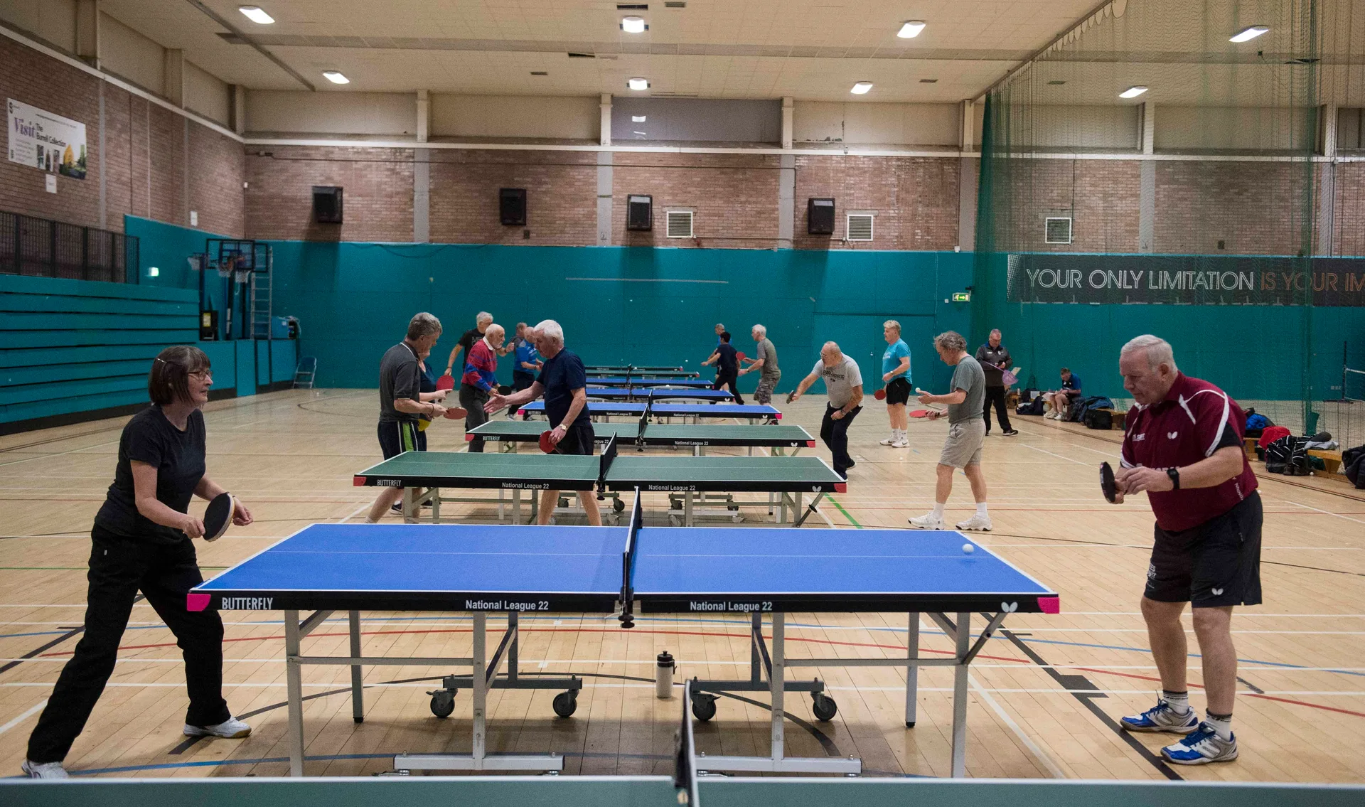 Evergreen Table Tennis at Springburn