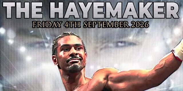 Evening with David Haye at The Birmingham Conference & Events Centre