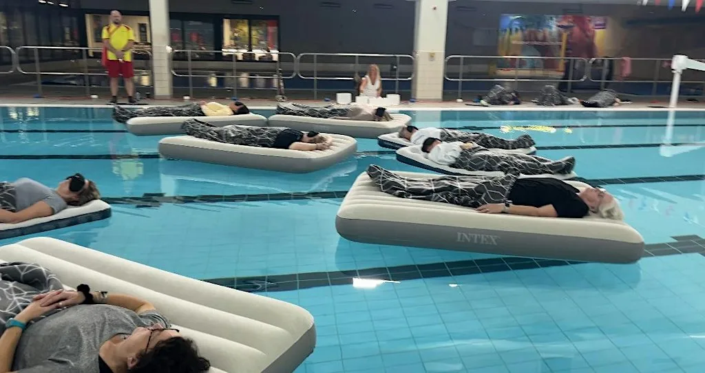 Floating Sound Bath at Tewkesbury Leisure Centre