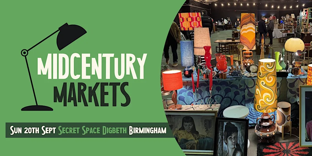 Birmingham's Midcentury Home Market at Secret Space Digbeth