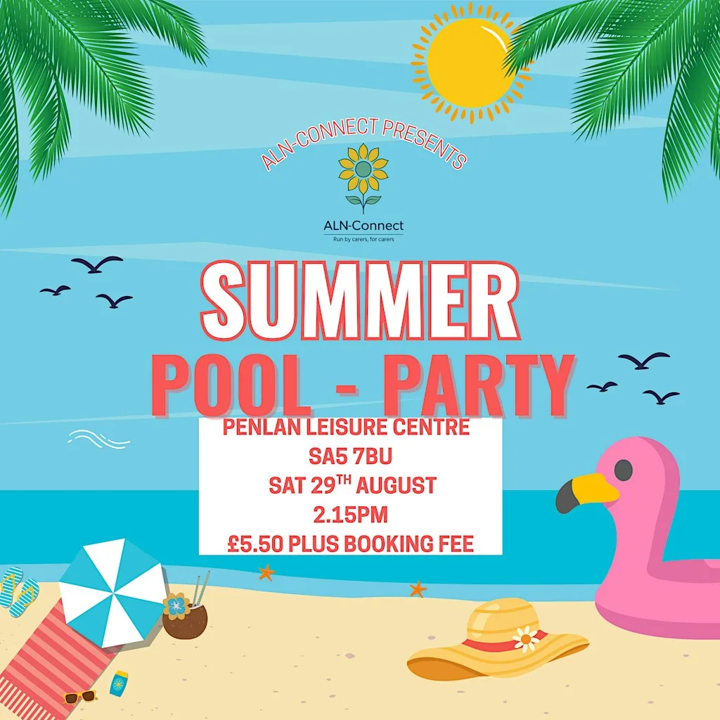 Pool Party with Inflatable Assault Course with ALN-Connect at Penlan lesuire centre