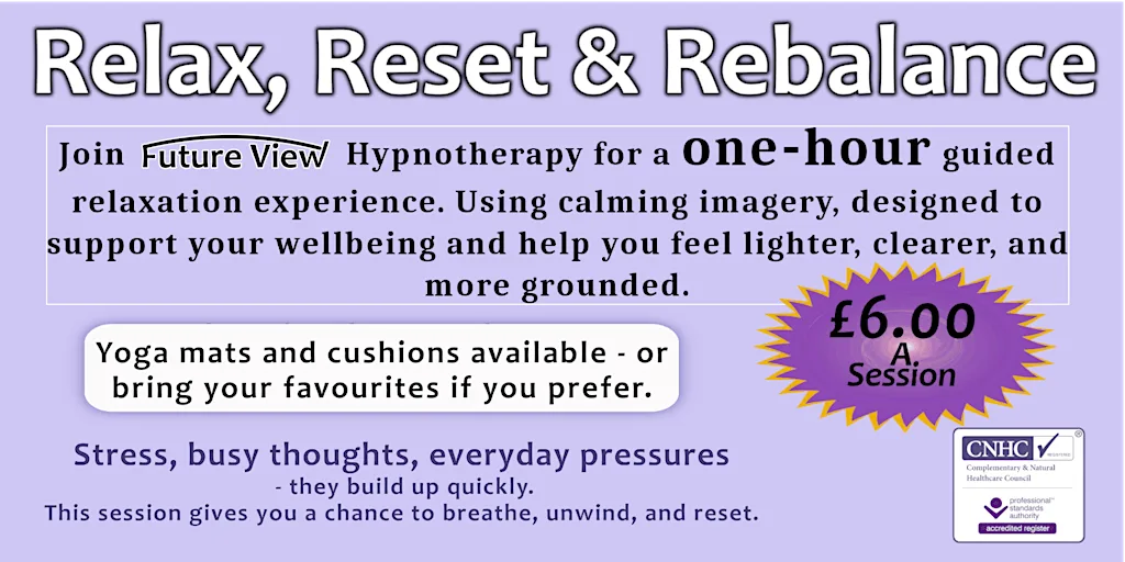 Guided relaxation... Exploring Solution Focused Hypnotherapy. BRISTOL at Ambition Lawrence Weston