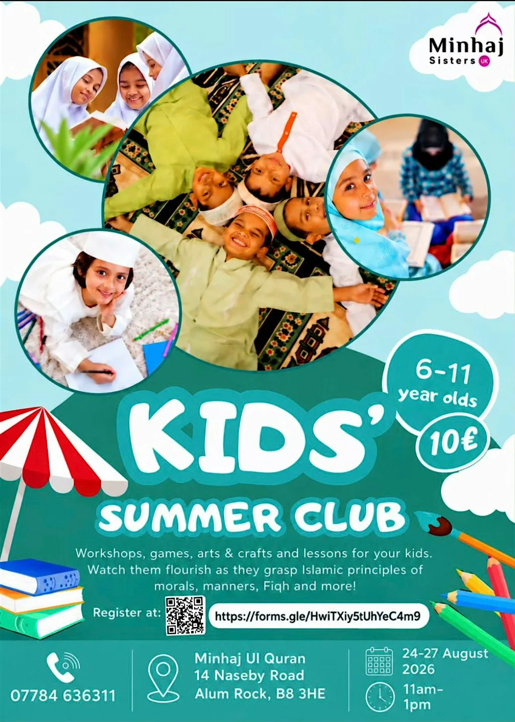 Islamic Summer Club | Birmingham at Minhaj-ul-Quran International, UK (Birmingham)/ Mosque