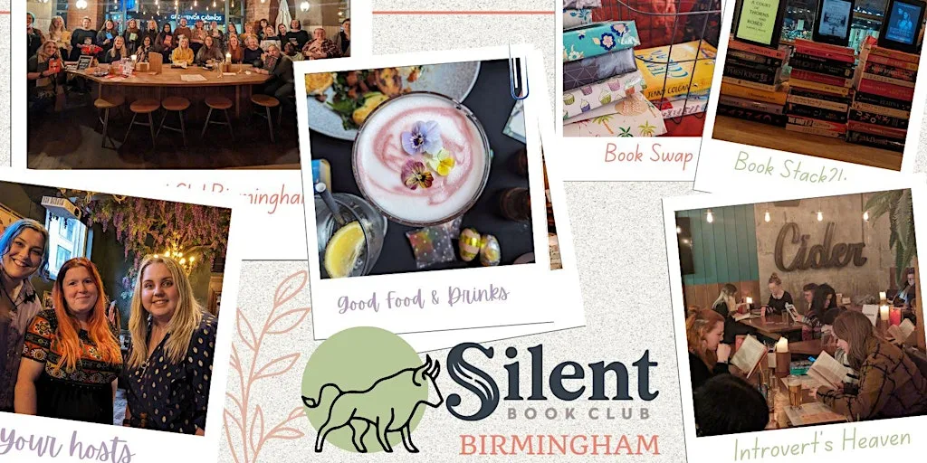 SUNDAYS at Silent Book Club Birmingham (ALL BAR ONE - Brindley Place) at All Bar One Brindleyplace