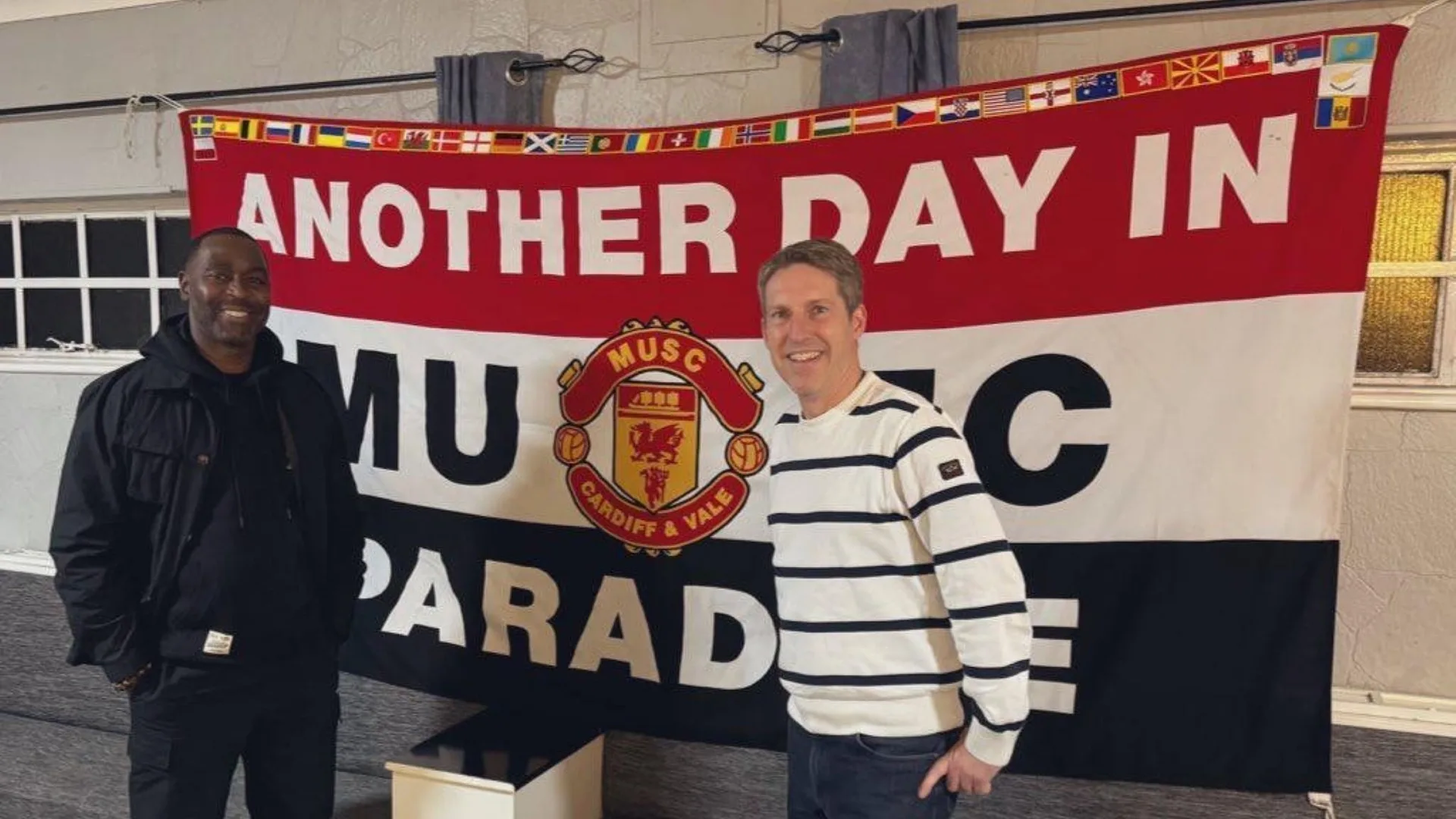 United We Stand Live - Andy Cole & Andy Mitten at Nerve Centre