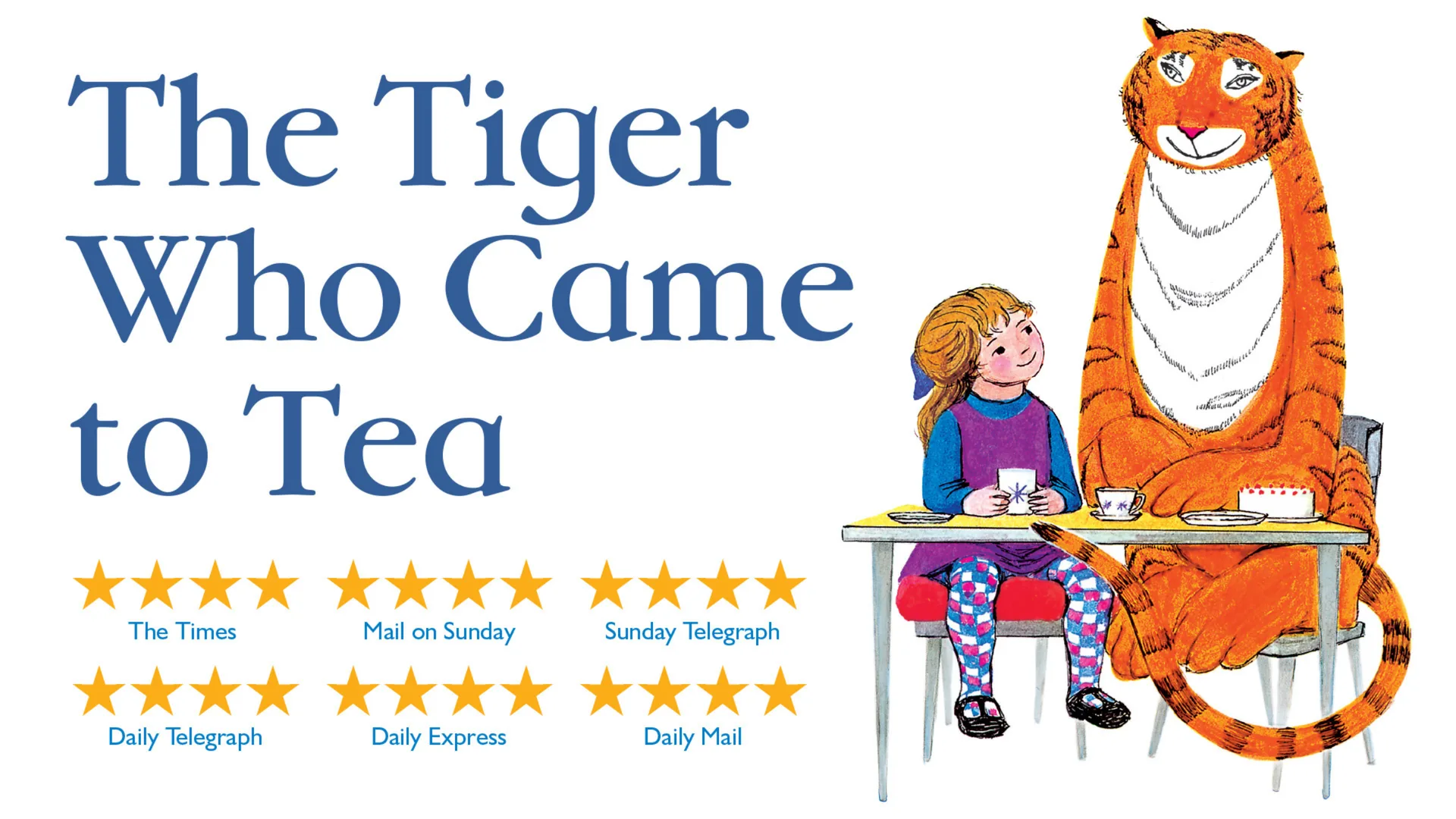 The Tiger Who Came To Tea at Alhambra Theatre