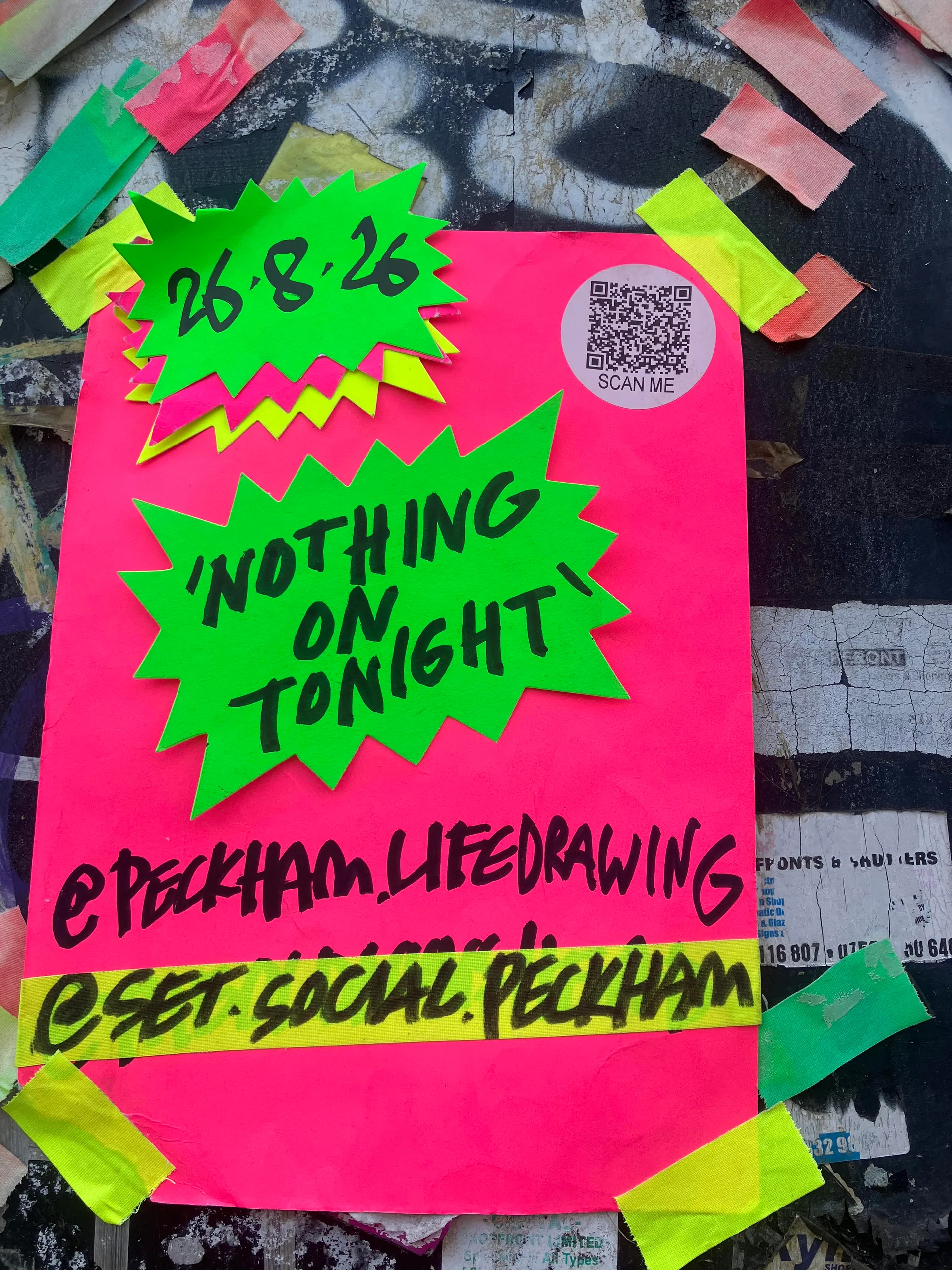 ‘Nothing On Tonight’ with Peckham Life Drawing at SET Social